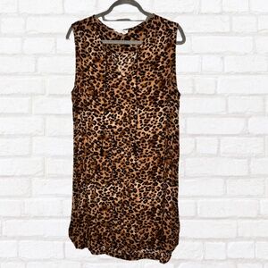 Beach Lunch Lounge Cheetah Dress
